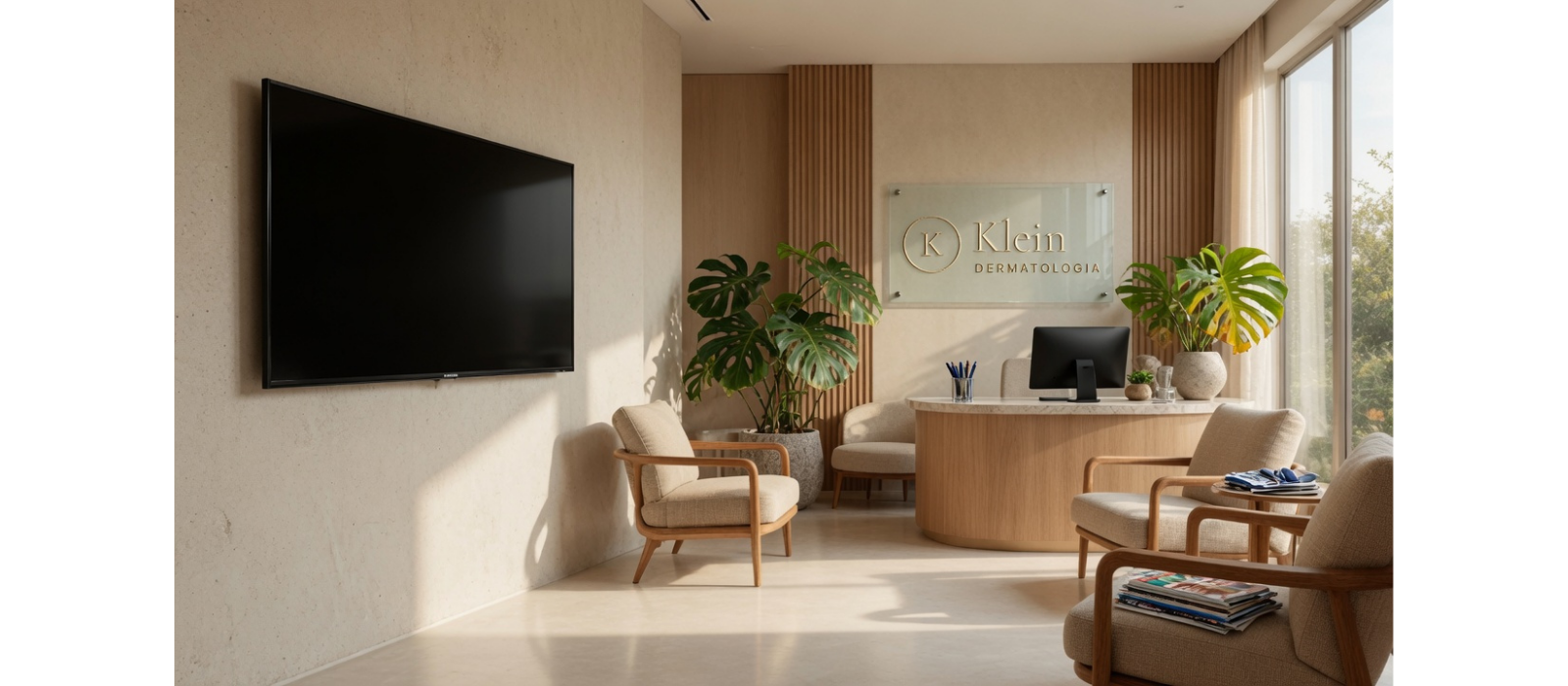 Ambiente da Klein Dermatologia